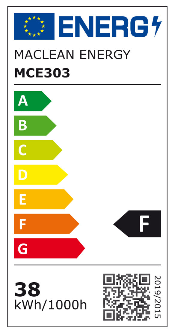 Maclean LED-pære, E27, 38 W, 220-240 V AC, neutral hvid, 4000 K, 3990 lm, MCE303 NW