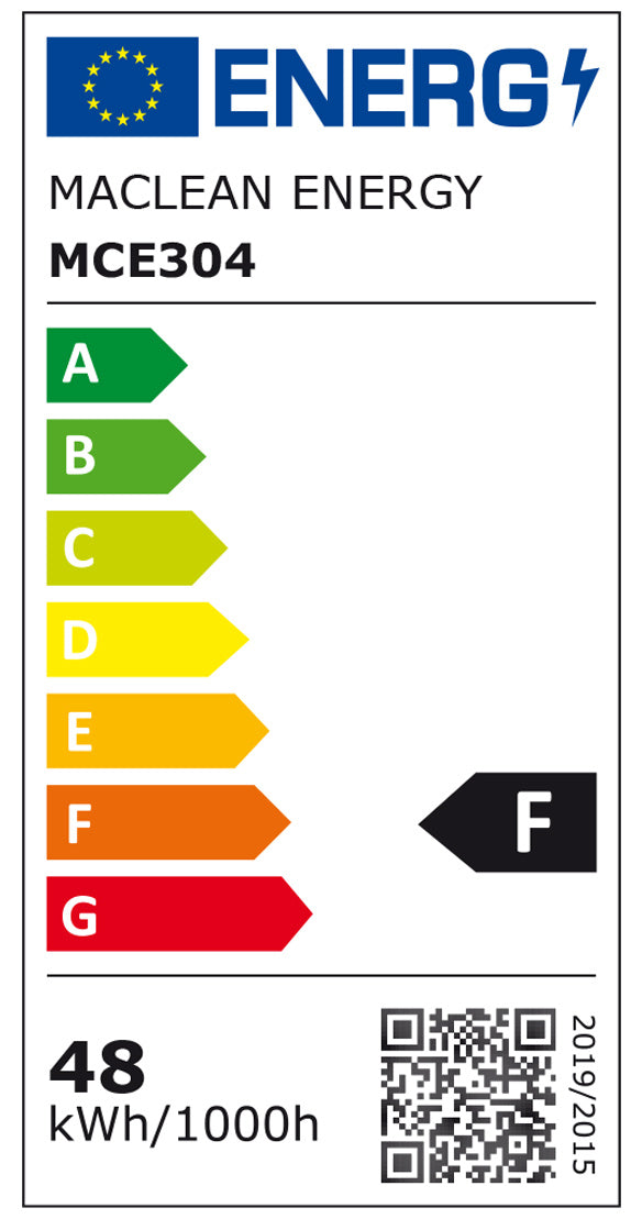 Maclean LED-pære, E27, 48 W, 220-240 V AC, neutral hvid, 4000 K, 5040 lm, MCE304 NW