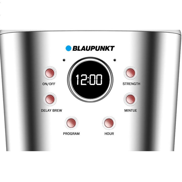 Blaupunkt 14 kopper 1,5L kaffemaskine med drypstop Timer Varmholdningsfunktion