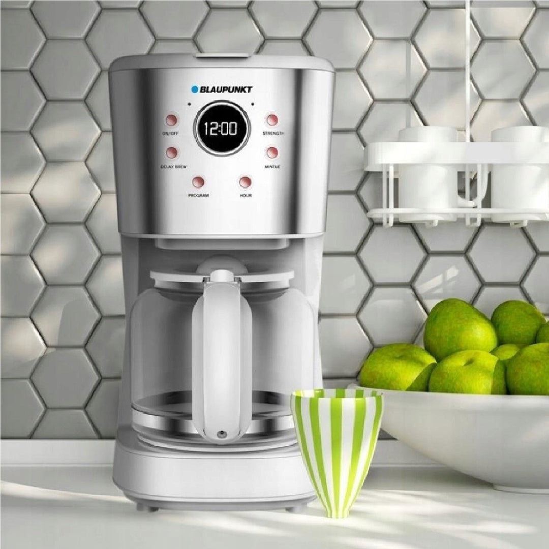 Blaupunkt 14 kopper 1,5L kaffemaskine med drypstop Timer Varmholdningsfunktion