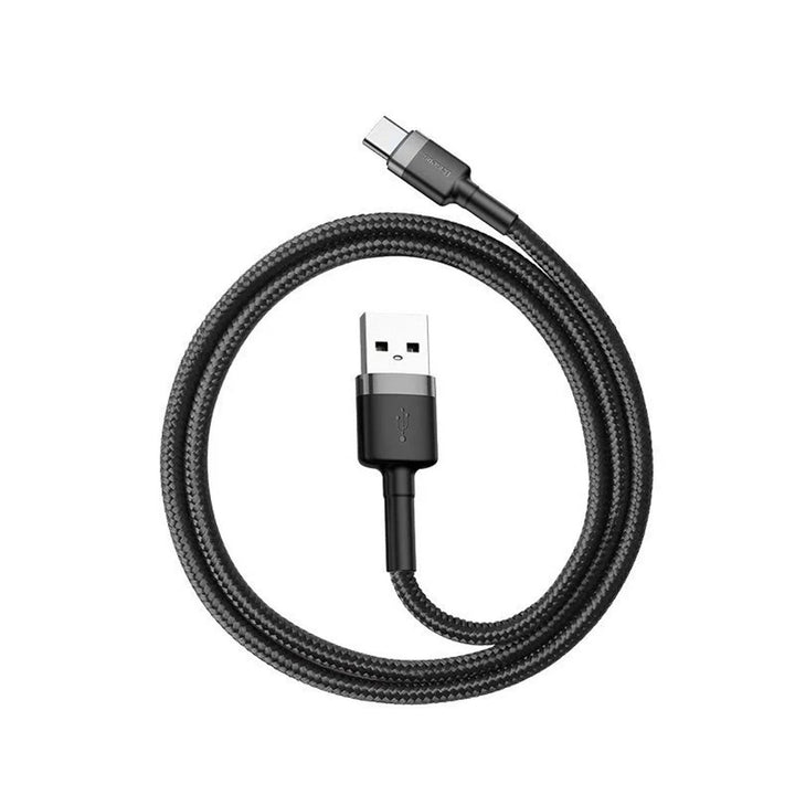 USB-kabel - USB-C 3 m Baseus Cafule CATKLF-UG1 Quick Charge 2A til hurtig opladning