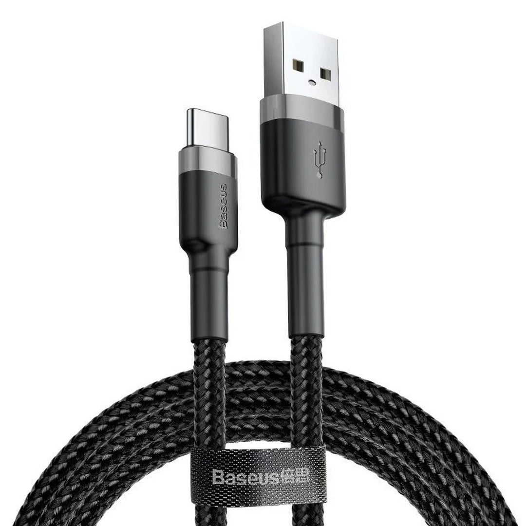 USB-kabel - USB-C 3 m Baseus Cafule CATKLF-UG1 Quick Charge 2A til hurtig opladning