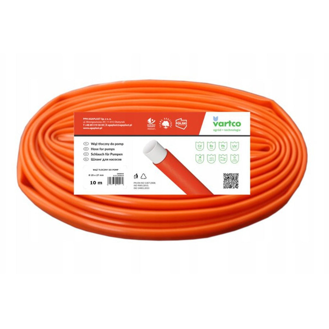 Trykslange til Vartco-pumper 2" 50 mm 10 m 2-lags