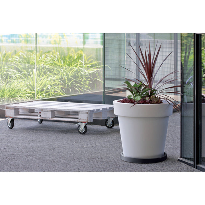 Prosperplast Mobile Saucer Round IPRR370-S433 kørestel - farve antracit