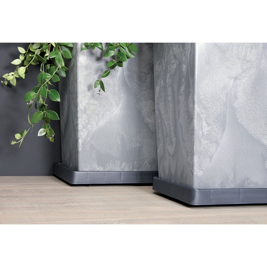Firkantet underlag til blomsterkrukke Prosperplast Mobile Saucer Square IPRS370-S433