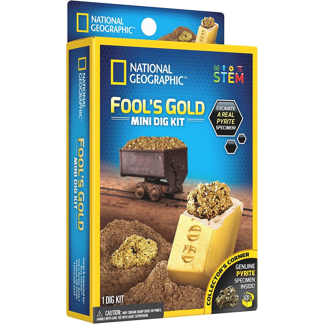 National Geographic-sæt - Fool's Gold (Impulse Mini Dig Fool's Gold)