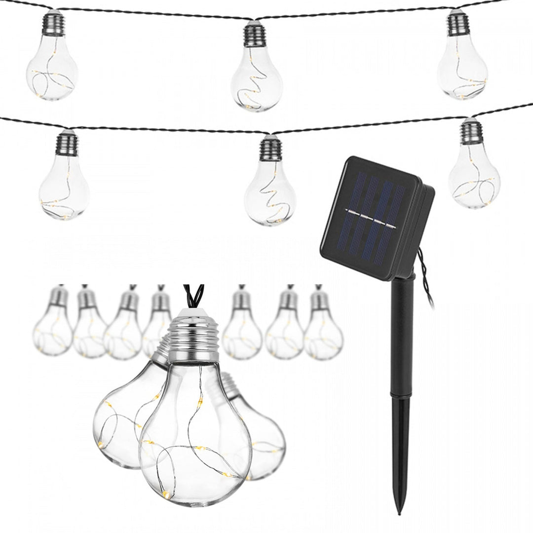 SOLAR GARDEN GARLAND TRACER 50 LED 10 BULBS TRAOSW46829