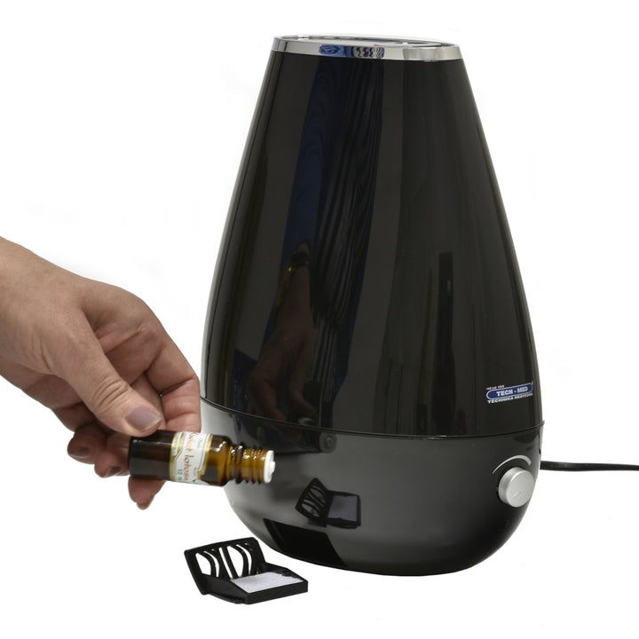 Ultralydsaffugter Aromadiffusorfunktion Luftfugter til rum med en overflade på ca. 20 m2