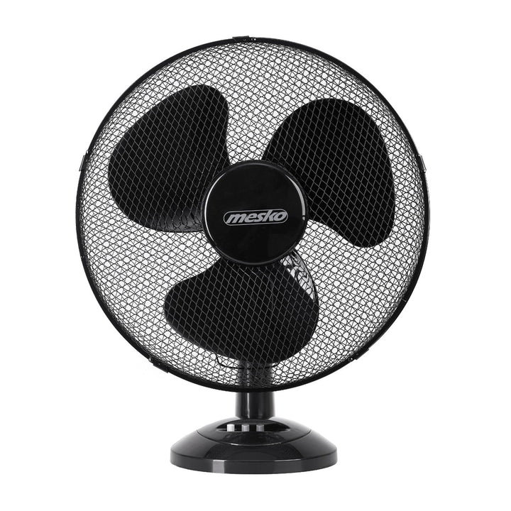 Desk fan 23cm 45W Mesko MS 7308, oscillation, two air speeds