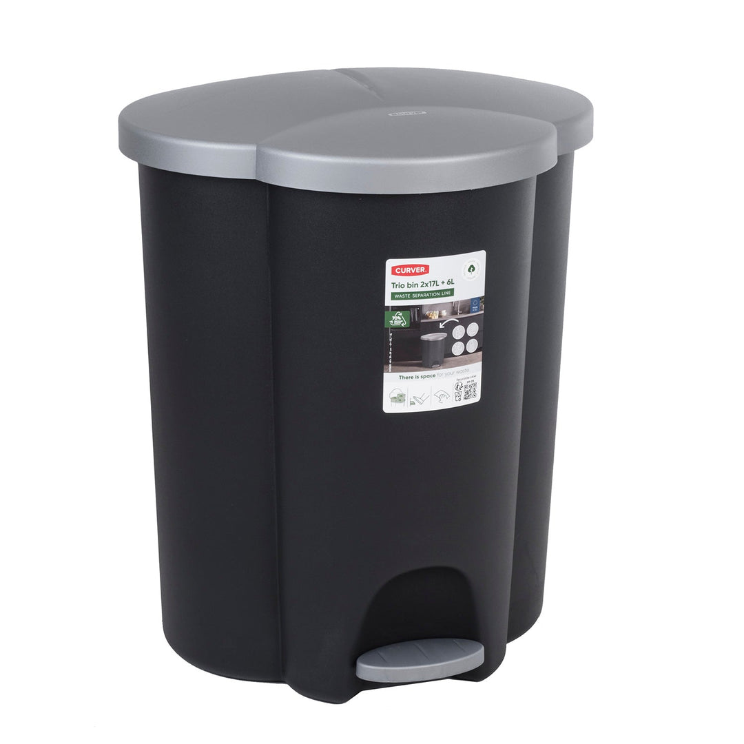 Affaldsspand til affaldssortering Curver Trio 40L V2