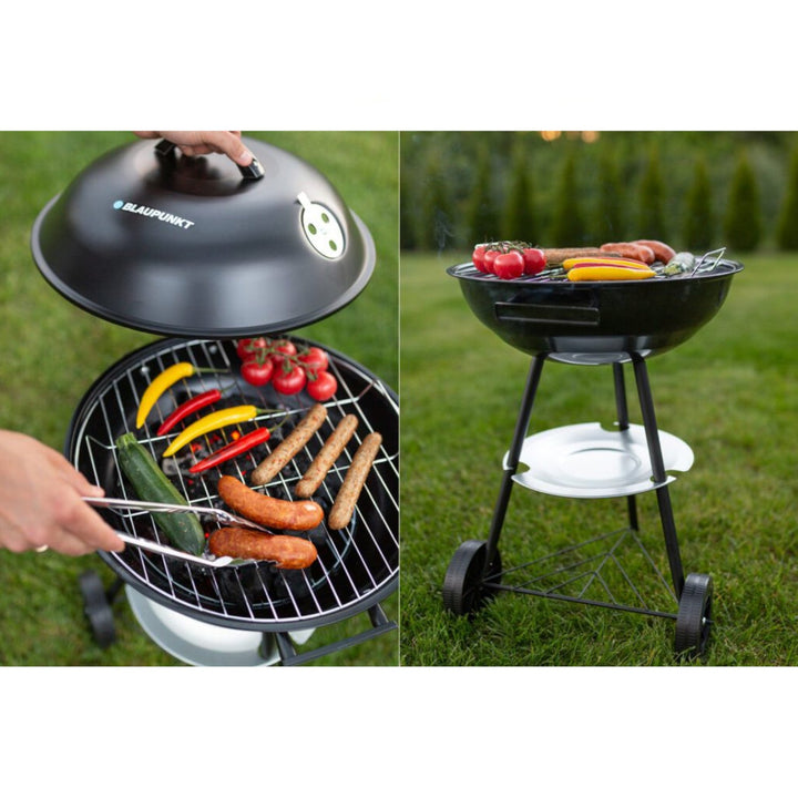 Grill på hjul, kul, rund med låg Blaupunkt GC301