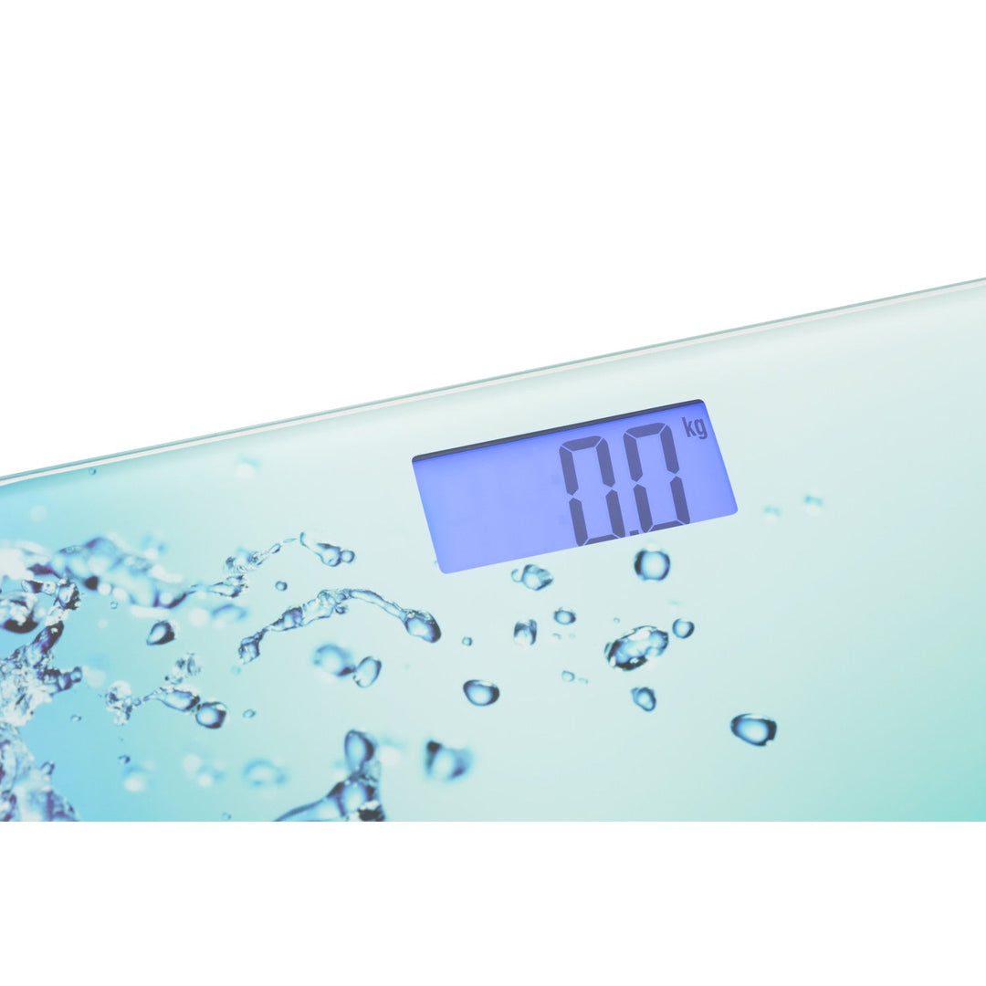 Mesko MS 8156 badevægt i hærdet glas, bæreevne 150 kg
