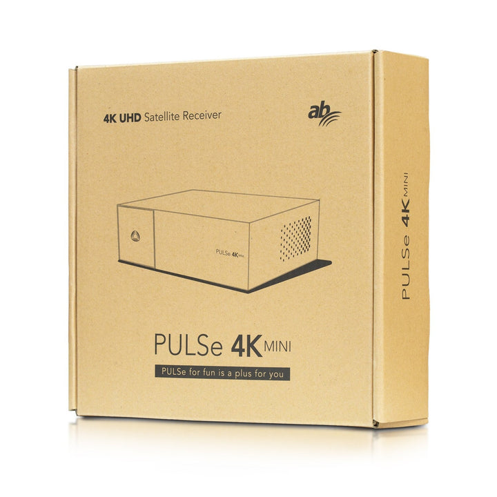 PULSe 4K mini-modtager (version: 1x DVB-S2X-tuner)