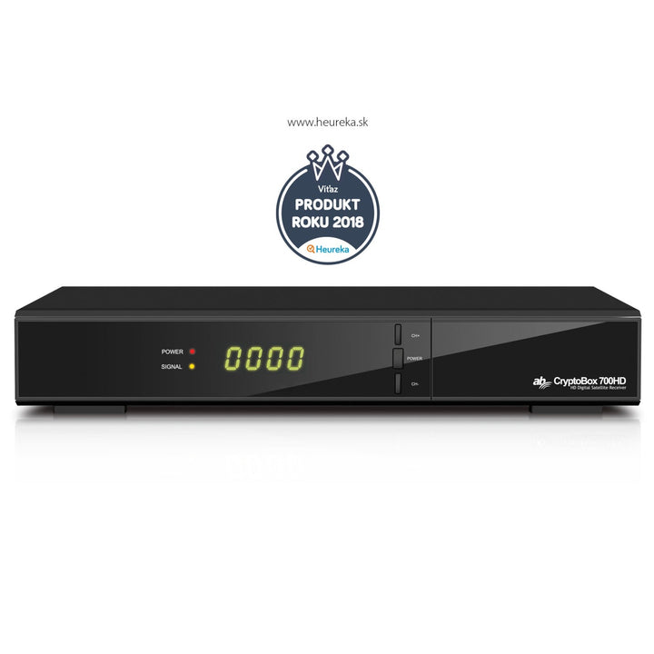 AB Crypto Box 700HD modtager / Efterfølgeren til den mest succesrige serie af AB CryptoBox satellitmodtagere