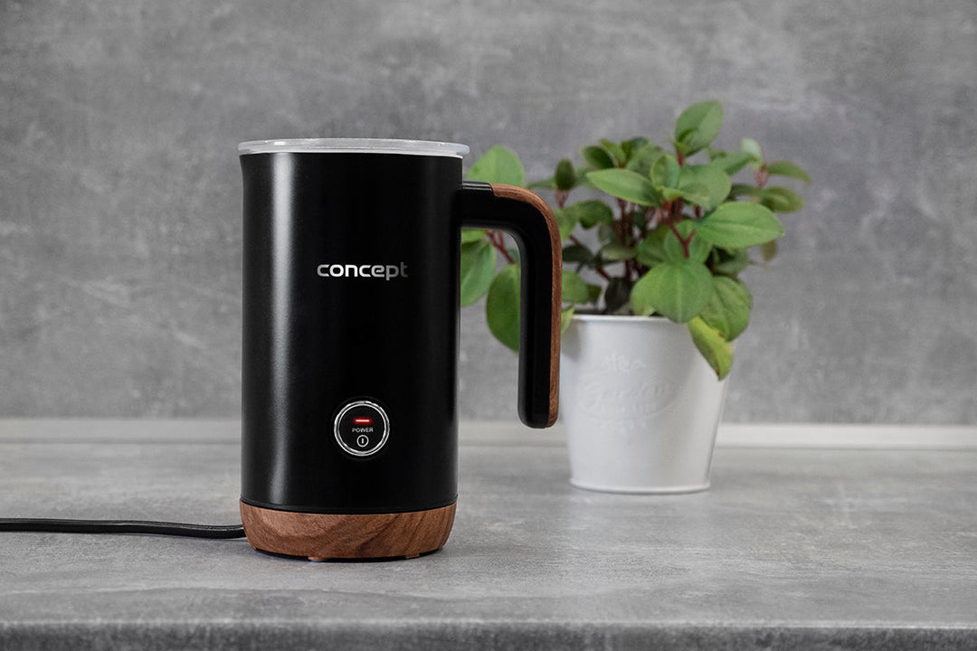 Mælkeskummer NM4101, ideel til latte, cappuccino, frappe, varm chokolade, 500 W, rustfrit stål