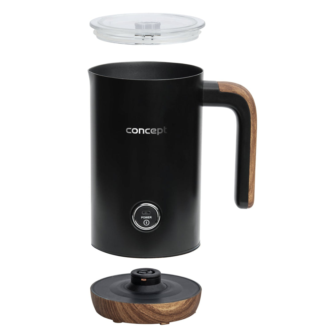Mælkeskummer NM4101, ideel til latte, cappuccino, frappe, varm chokolade, 500 W, rustfrit stål