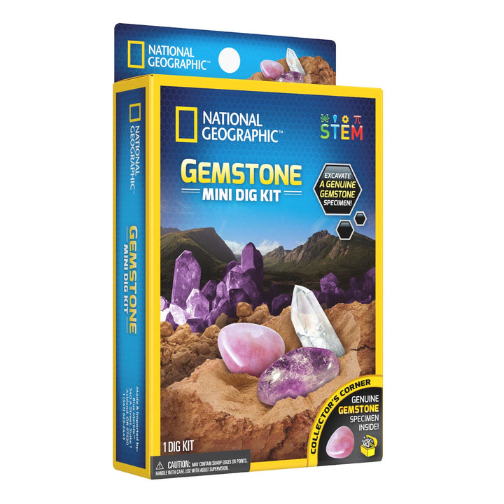 National Geographic-sæt - Sæt til at grave efter ædelstene (Impulse Mini Dig Gem)