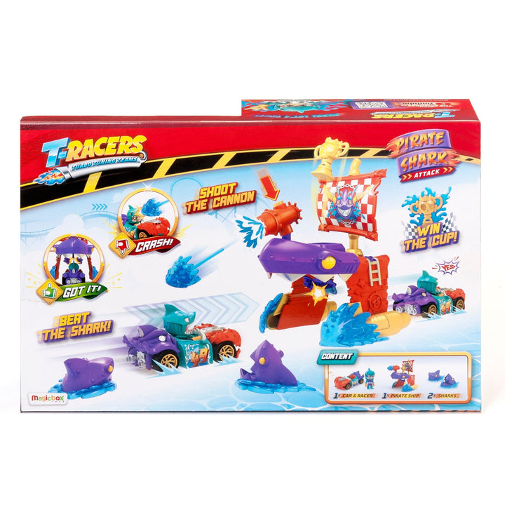 T-Racers Pirate Shark Playset eksklusivt køretøj
