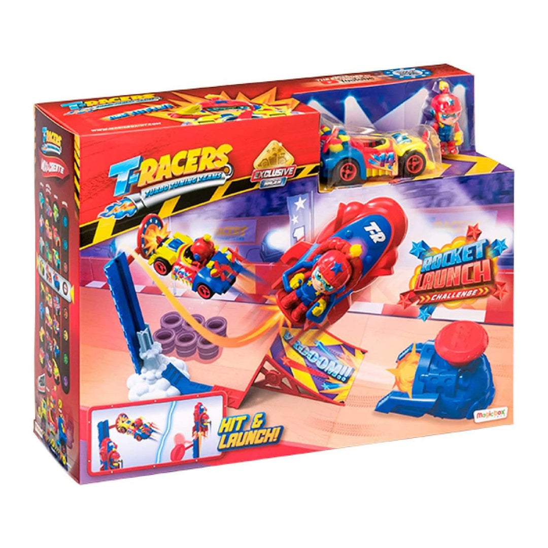 T-Racers Rocket Launch Playset eksklusivt køretøj