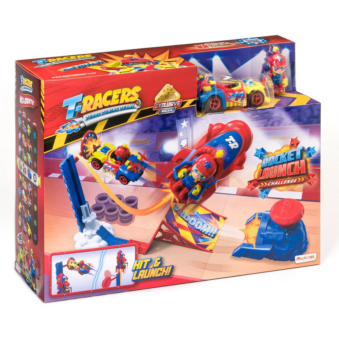 T-Racers Rocket Launch Playset eksklusivt køretøj