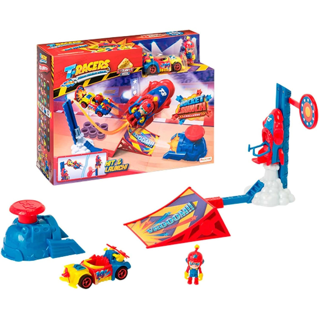 T-Racers Rocket Launch Playset eksklusivt køretøj