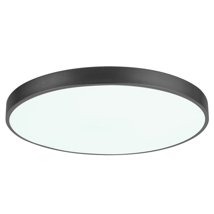 Tesia loftslampe, ind. Ceil.LED 60W, m.black,D60cm - loftlampe