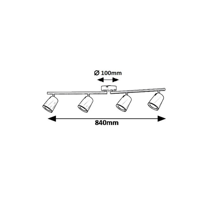 Solange, spot, LED 24W, hvid - hvid loftslampe