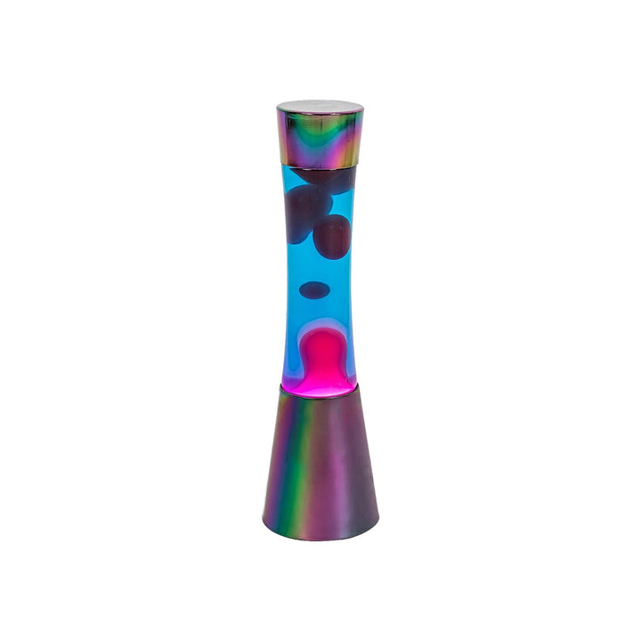 Minka, lavalampe Gy6.35 20W, 39,5 cm regnbue - dekorativ lampe