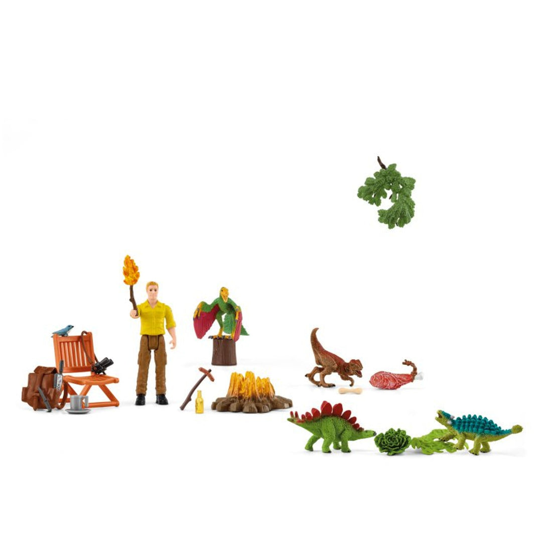 Adventskalender med dinosaurer fra Schleich Dinosaurs
