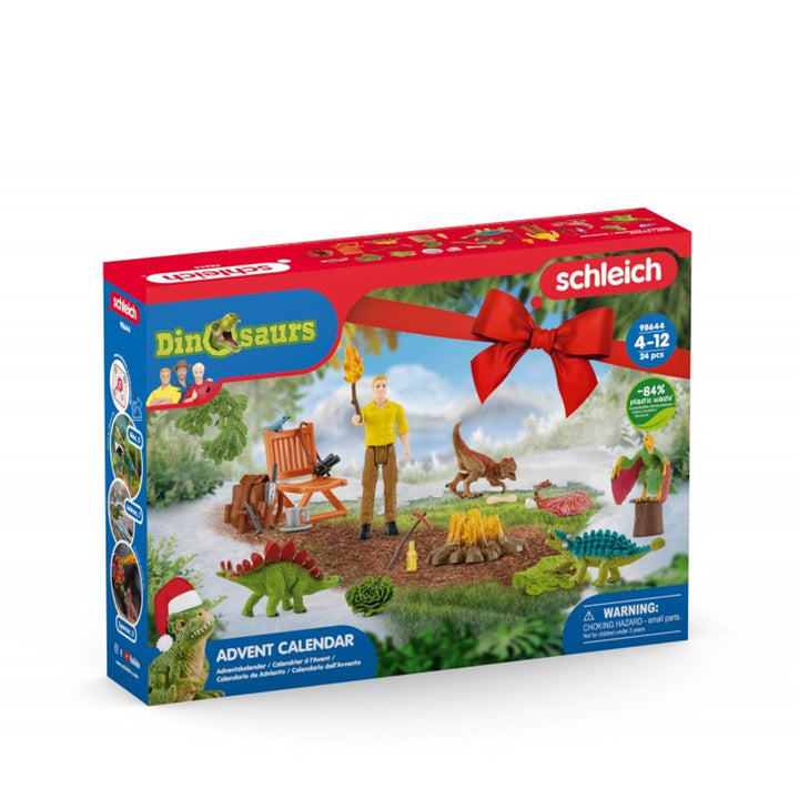 Adventskalender med dinosaurer fra Schleich Dinosaurs