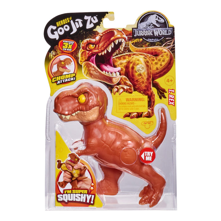 Heroes of Goo Jit Zu Jurassic World figur - T-Rex dinosaur