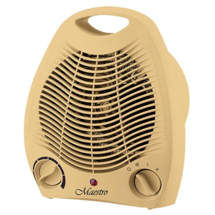 Termoventilator Elektrisk radiator 2000W Beige Har to driftsformer: ventilatorfunktion