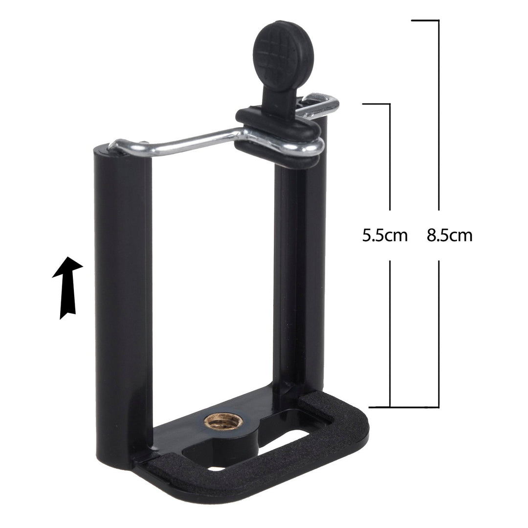 Universalstativ 1/4" Maclean, til kameraer, videokameraer, smartphones, ringlamper, maks. 1050 mm, maks. 2 kg, MC-164