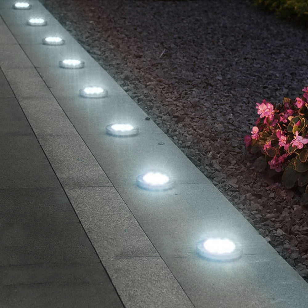 Maclean IP44 solcellelampe til haven, 12 LED SMD, 4000K, Ni-MH 600 mAh, 0,7W, MCE318