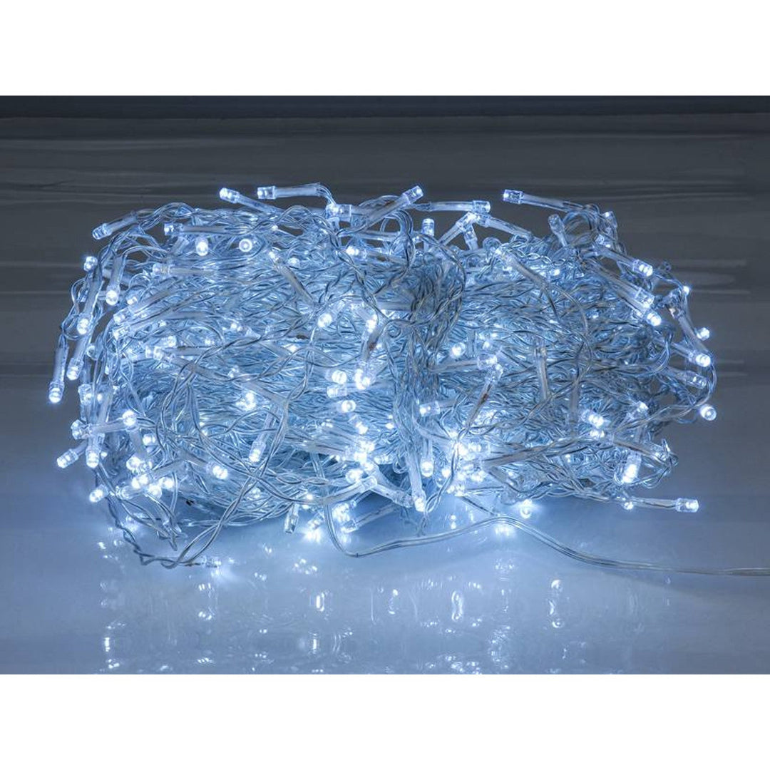 Lyskæde ML50Z 100 istapper 500 LED 15 m kold hvid IP44