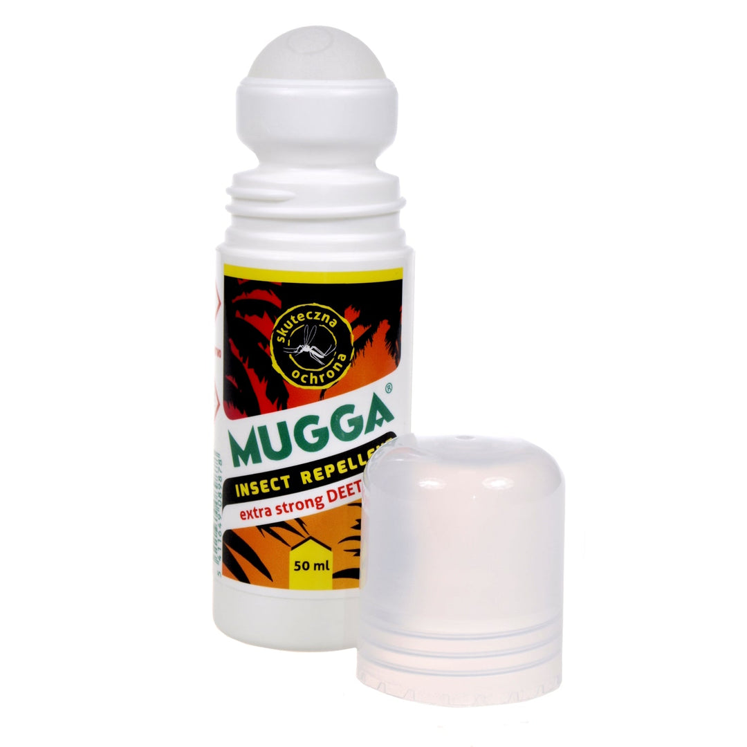 Mugga Strong Spray + Roll On 50 % Deet Mugga-sæt