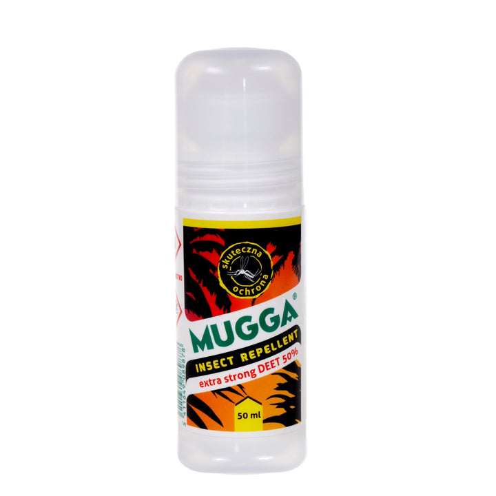 Mugga Strong Spray + Roll On 50 % Deet Mugga-sæt