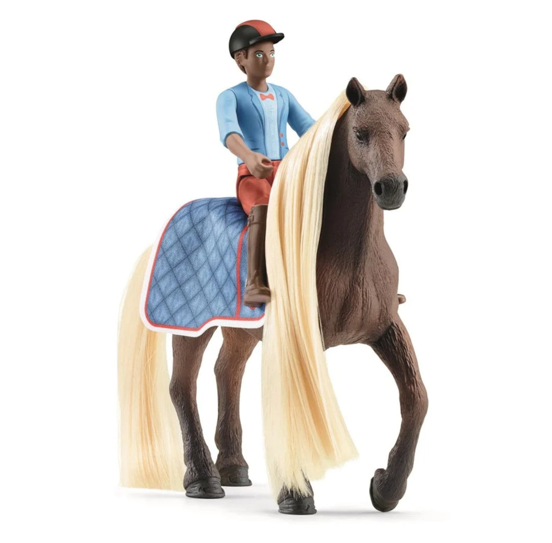 Schleich Horse Club Leo og Rocky startpakke 42586