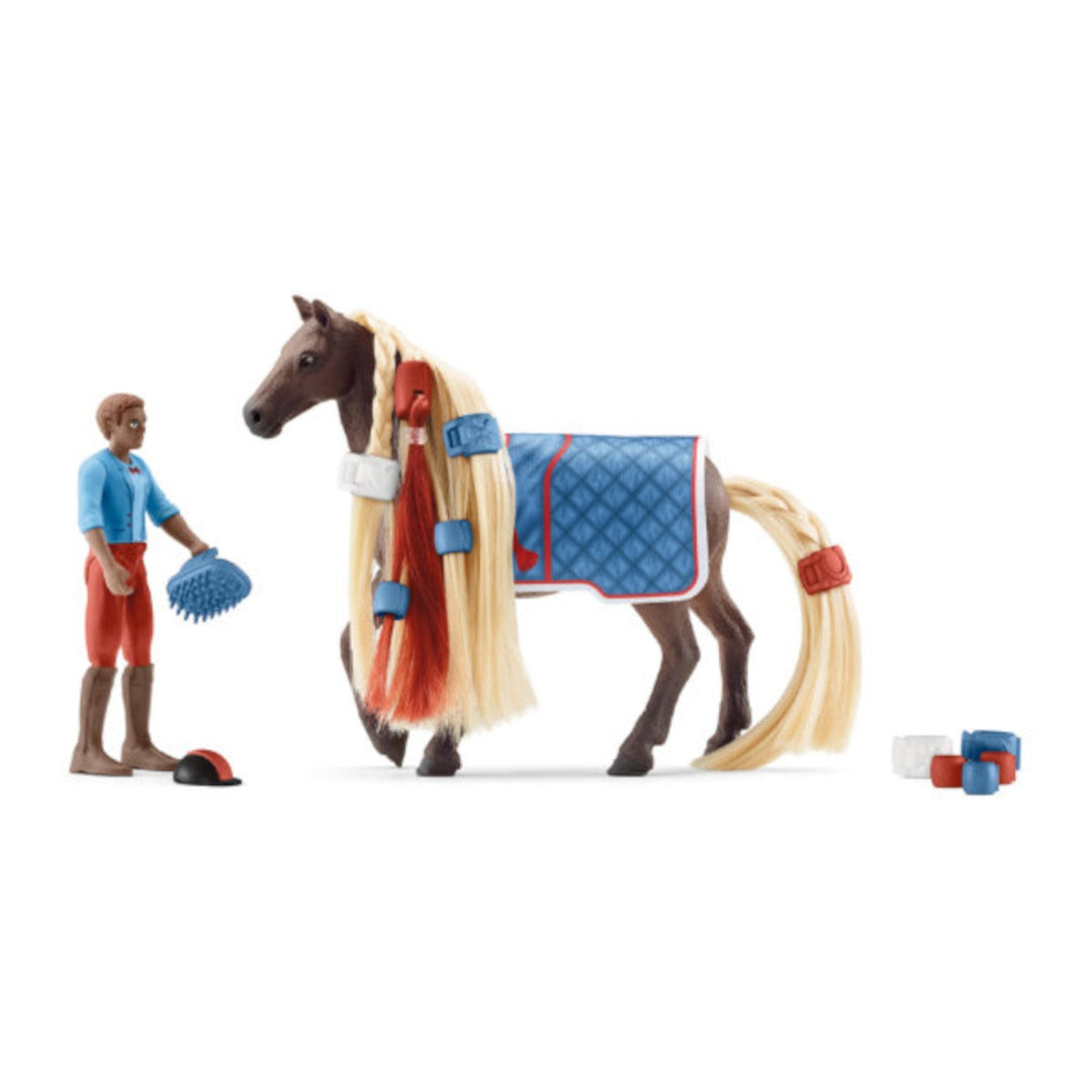 Schleich Horse Club Leo og Rocky startpakke 42586