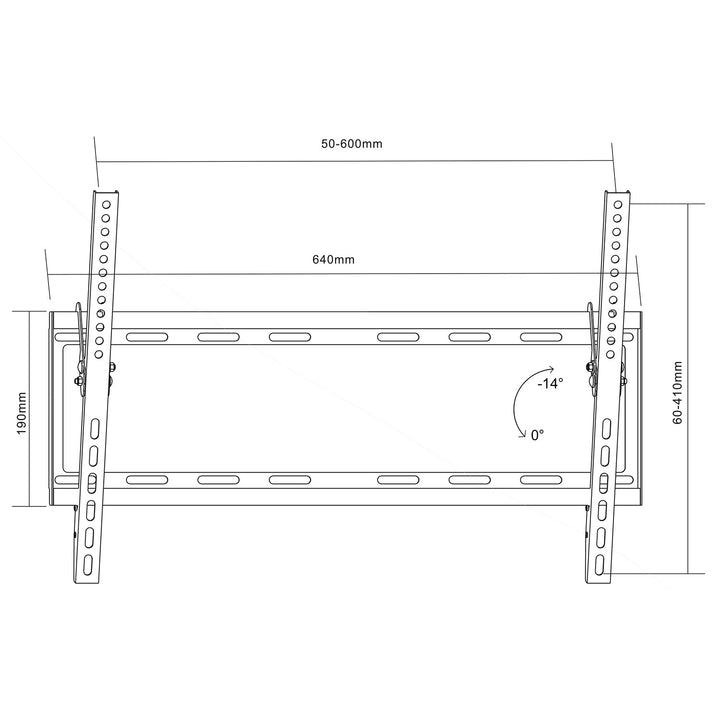 Maclean MC-605N tv-holder + HDMI-kabel MCTV-813