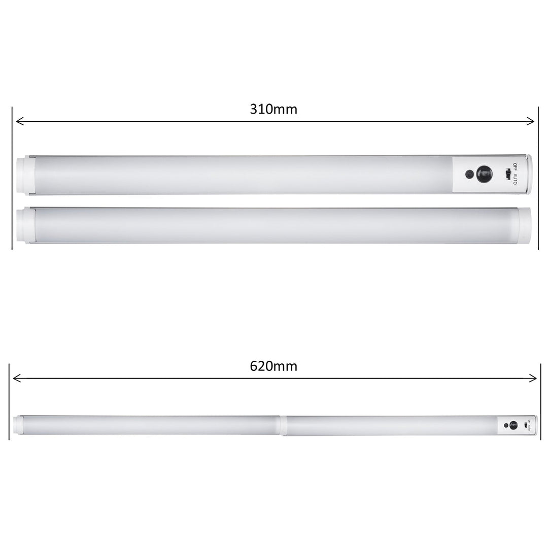 Underskabslampe LED-lysliste + fjernbetjening
