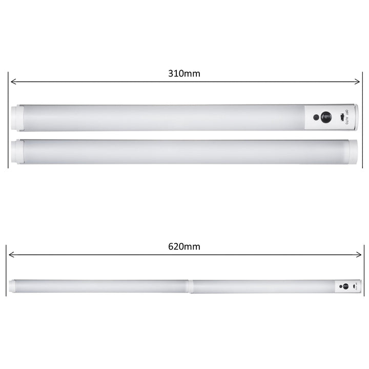 Underskabslampe LED-lysliste + fjernbetjening