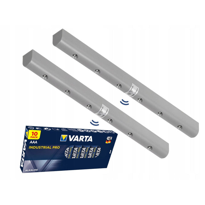 2x Maclean 6 LED-lampe med bevægelsessensor + AAA-batterier