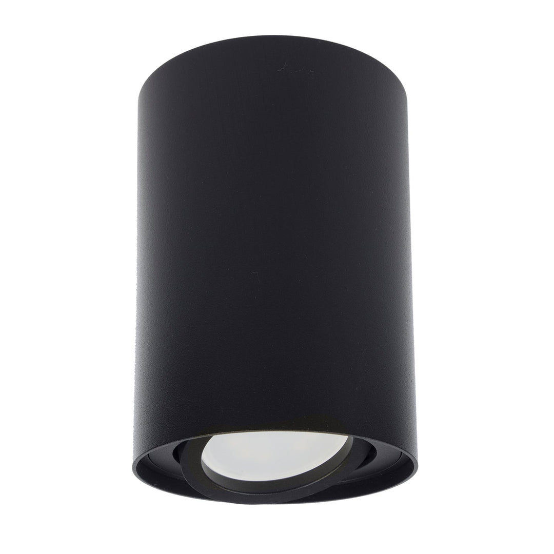 Rund loftlampe Maclean x 3 stk. + GU 10-pærer x 3 stk.