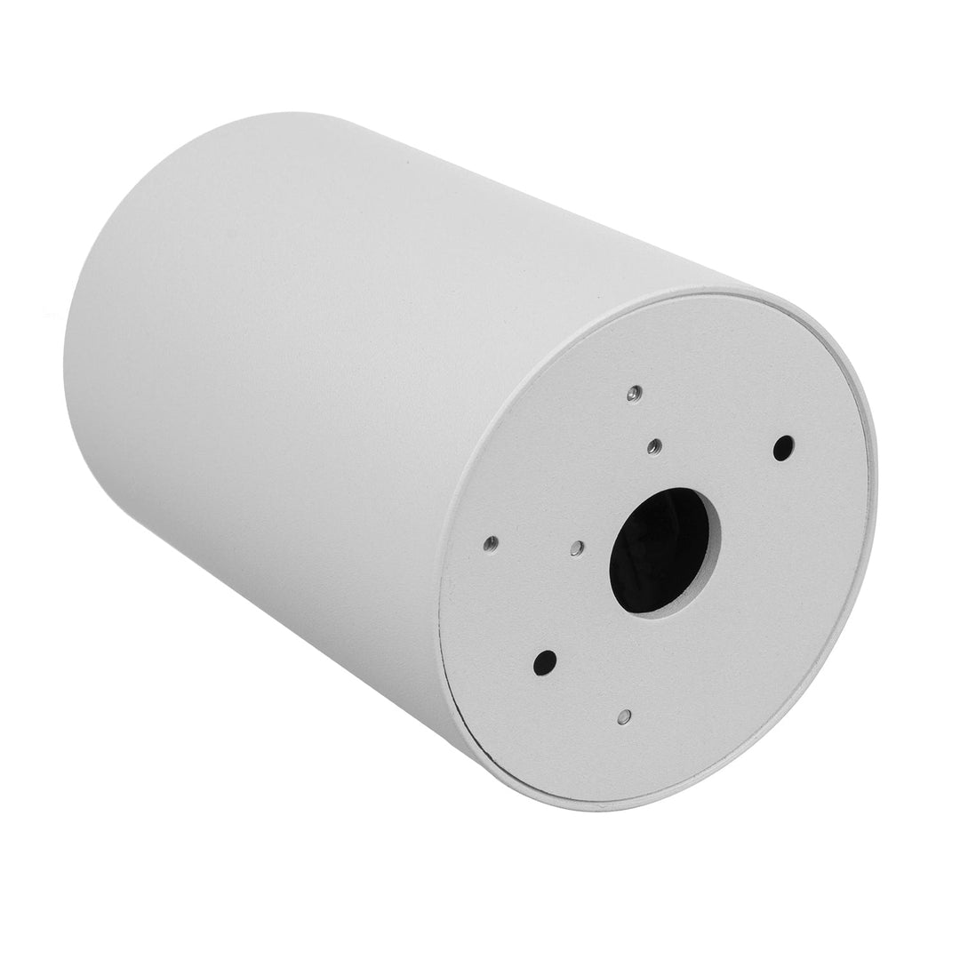 Maclean rund loftlampe, hvid MCE422 + LED-pære GU10 5W 4000K