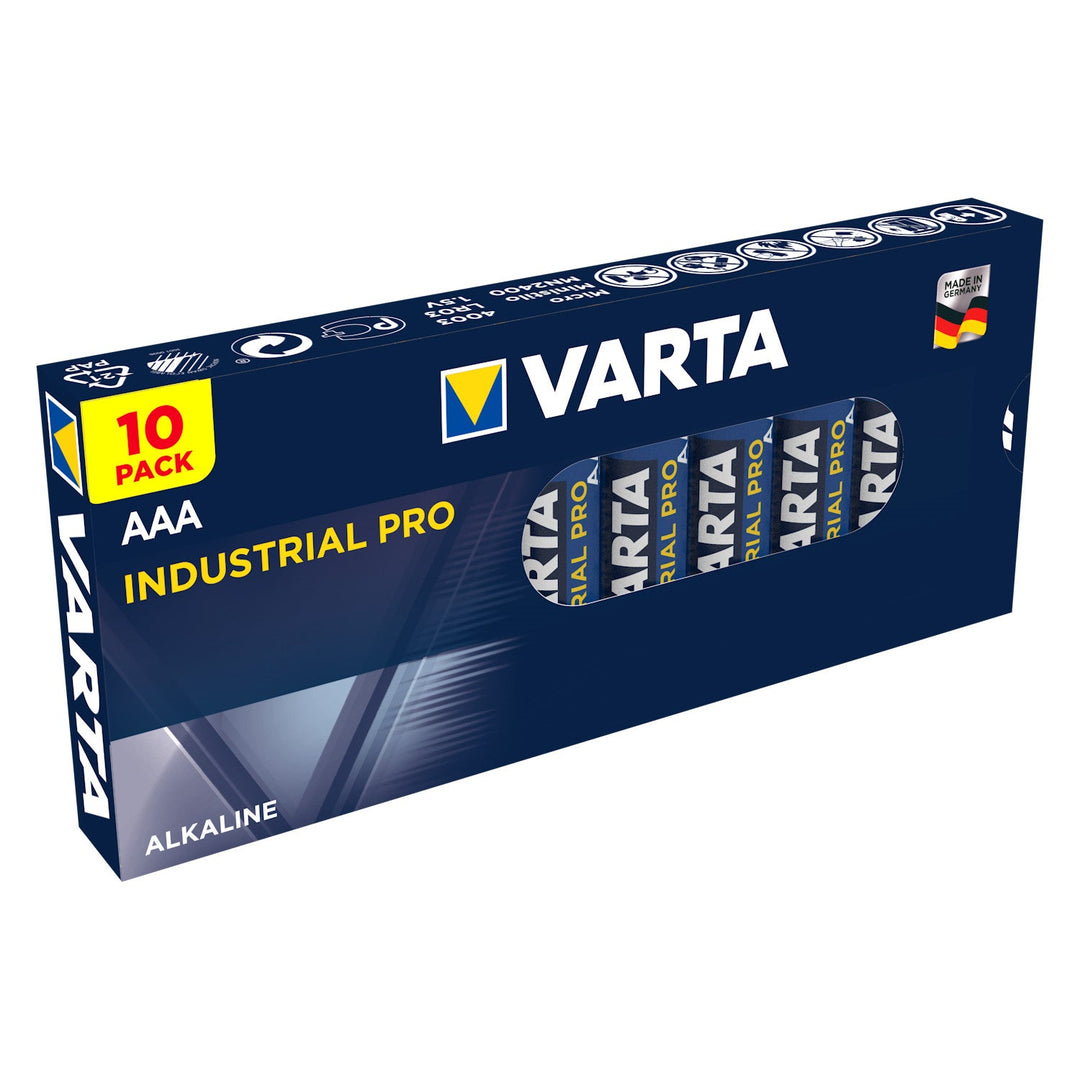 Sæt med alkaliske batterier Varta Industrial AA AAA 20 stk.