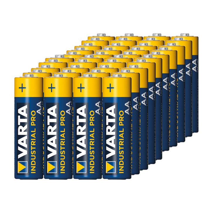 Varta Industrial AAA AA alkaliske batterier, 80 stk.