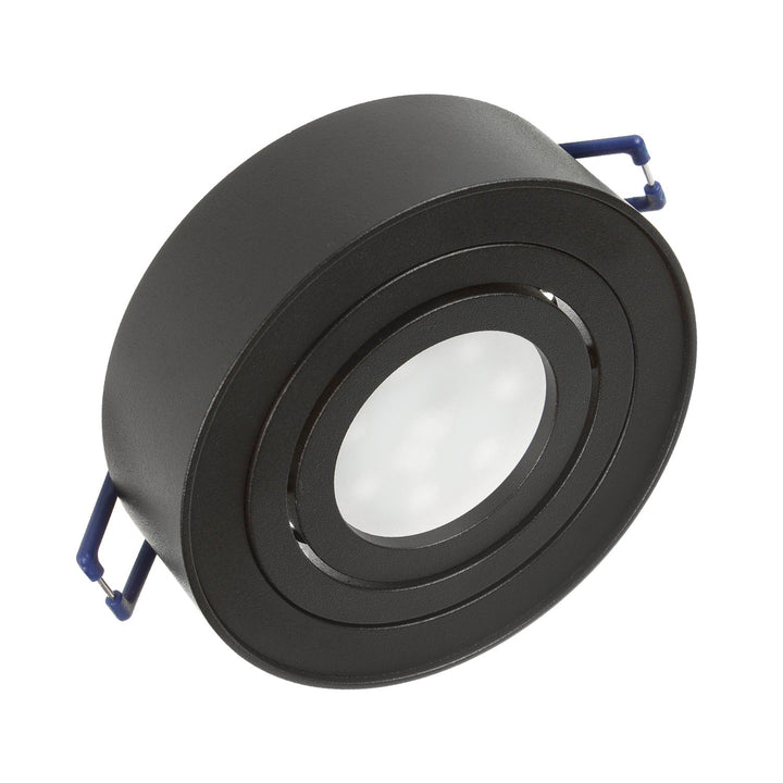 Indbygget lysarmatur MCE462 B 7W sort + GU10