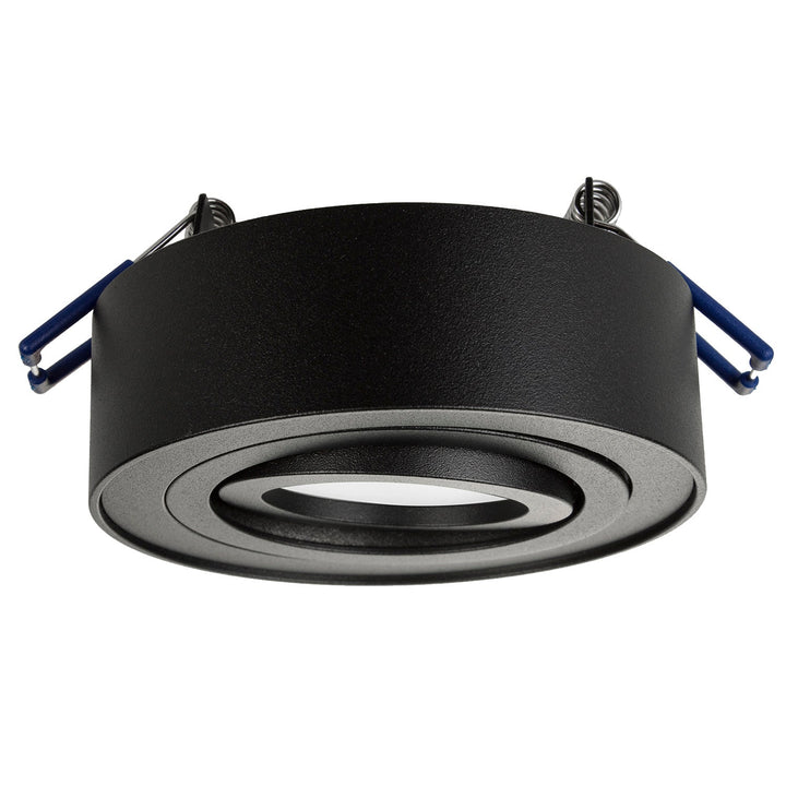 Indbygget lysarmatur MCE462 B 7W sort + GU10