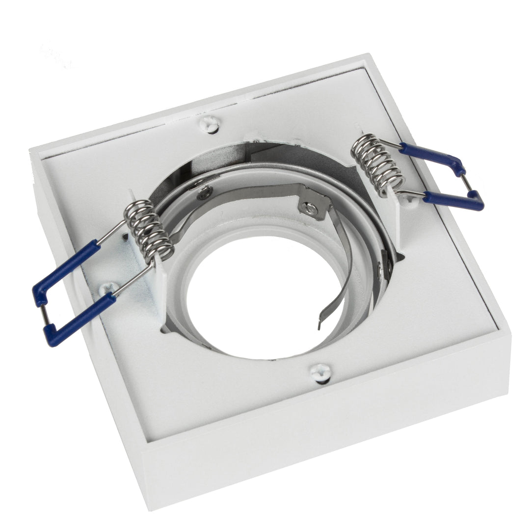 Indbygget lysarmatur MCE464 W 7W + Led GU10